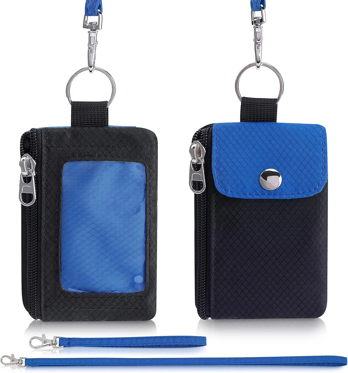 Artpaxy Minimalist Wallet For Mens Womens, Black Blue, Casual