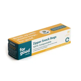Good Snack Bags Zipper (Pack of 6-25 ct)