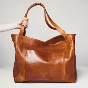 Isabelle | Vintage Leather Shoulder Bag