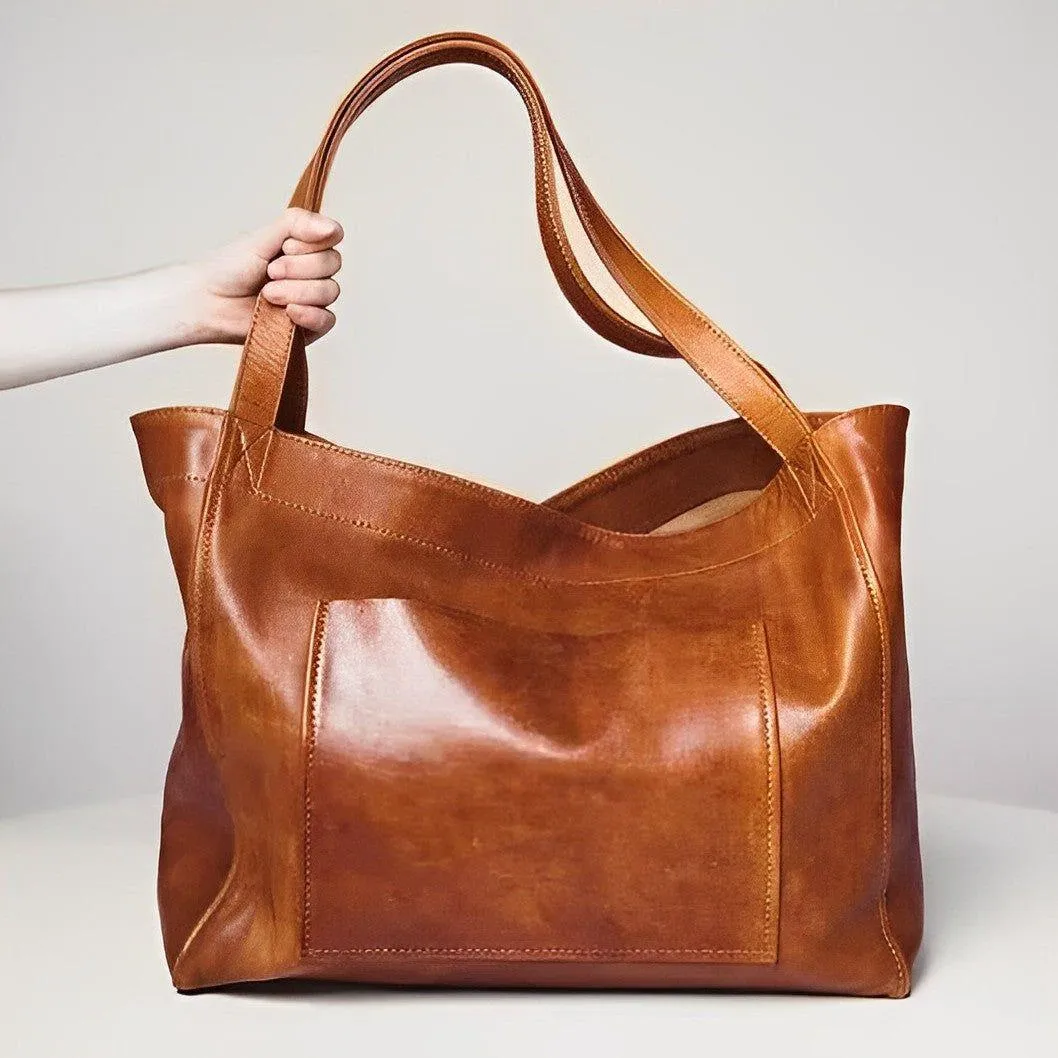 Isabelle | Vintage Leather Shoulder Bag