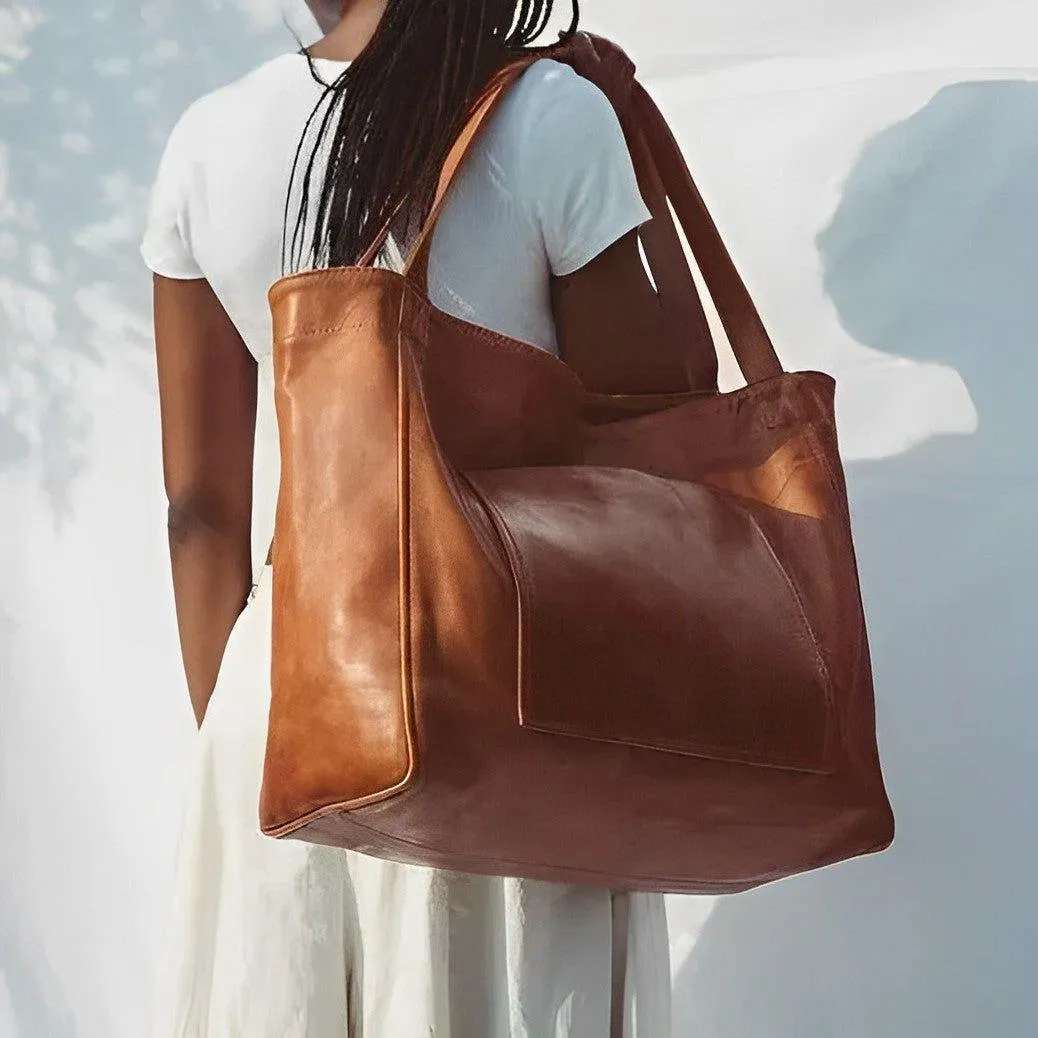 Isabelle | Vintage Leather Shoulder Bag