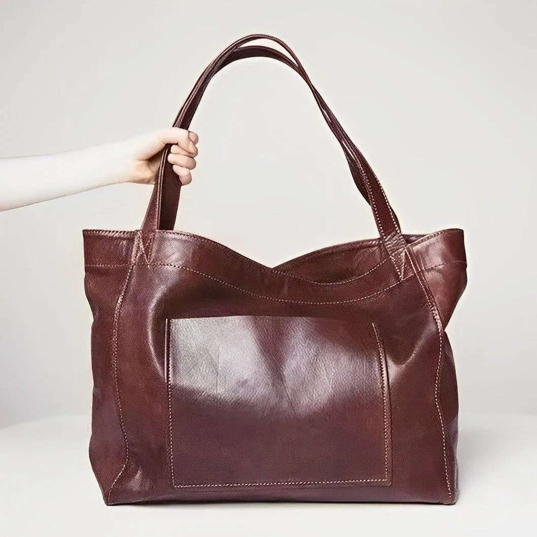 Isabelle | Vintage Leather Shoulder Bag