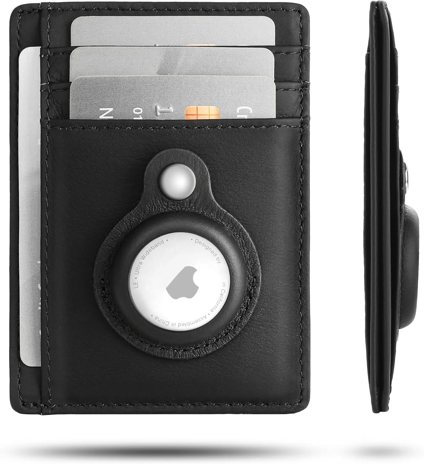 KLOMORE Men's Card Holder Small Slim Wallet with RFID Protection Wallet Credit Card Holder