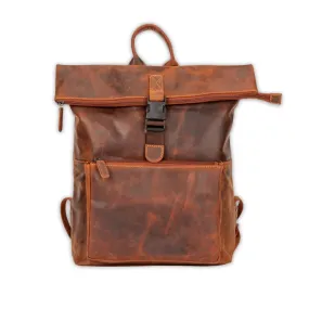 Leather Backpack - Sandal