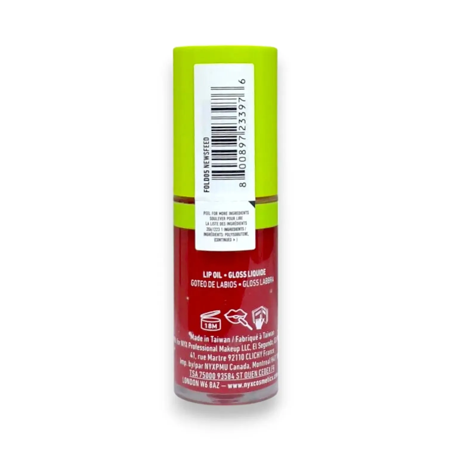NYX Professional Makeup Fat Lip Drip Oil 4ml