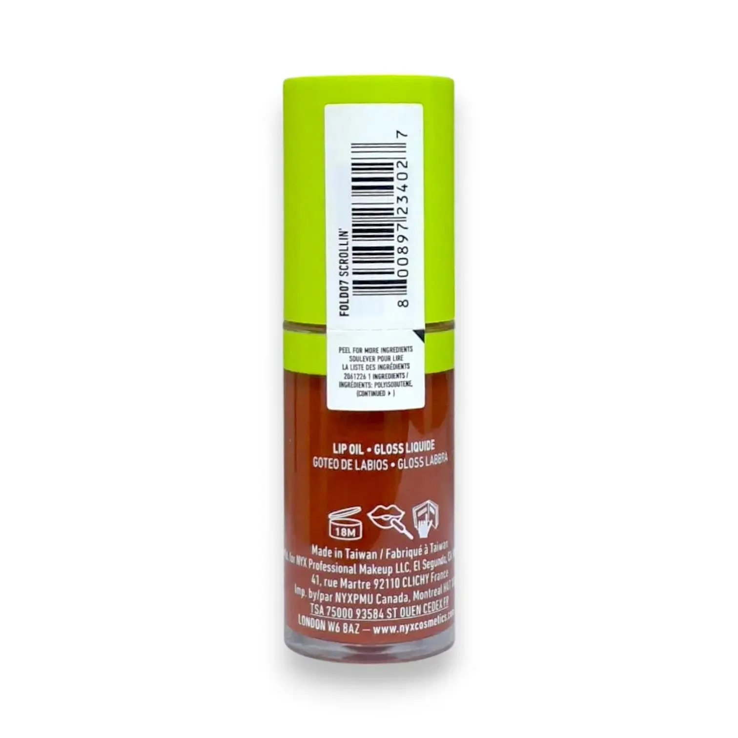 NYX Professional Makeup Fat Lip Drip Oil 4ml