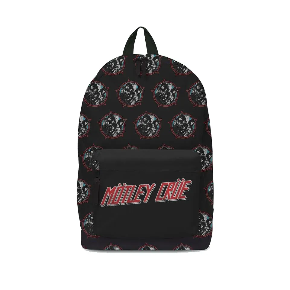 Rocksax Motley Crue Backpack - Heavy Metal Power