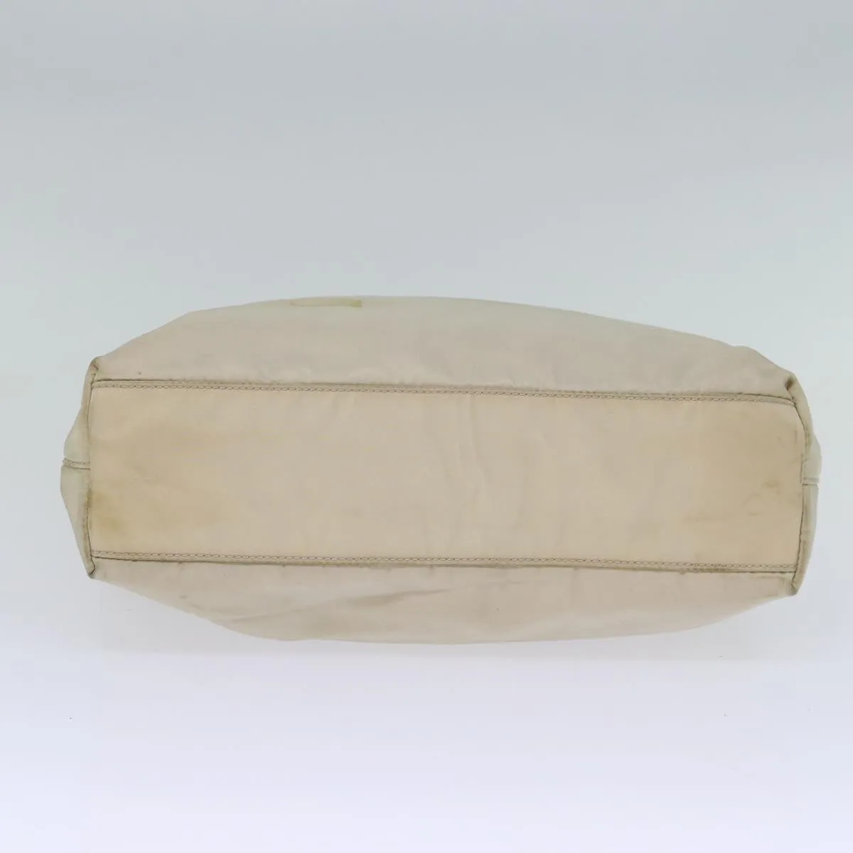 Trendy Inspired Prada Tote Bag Nylon Beige Cream Auth Bs14045
