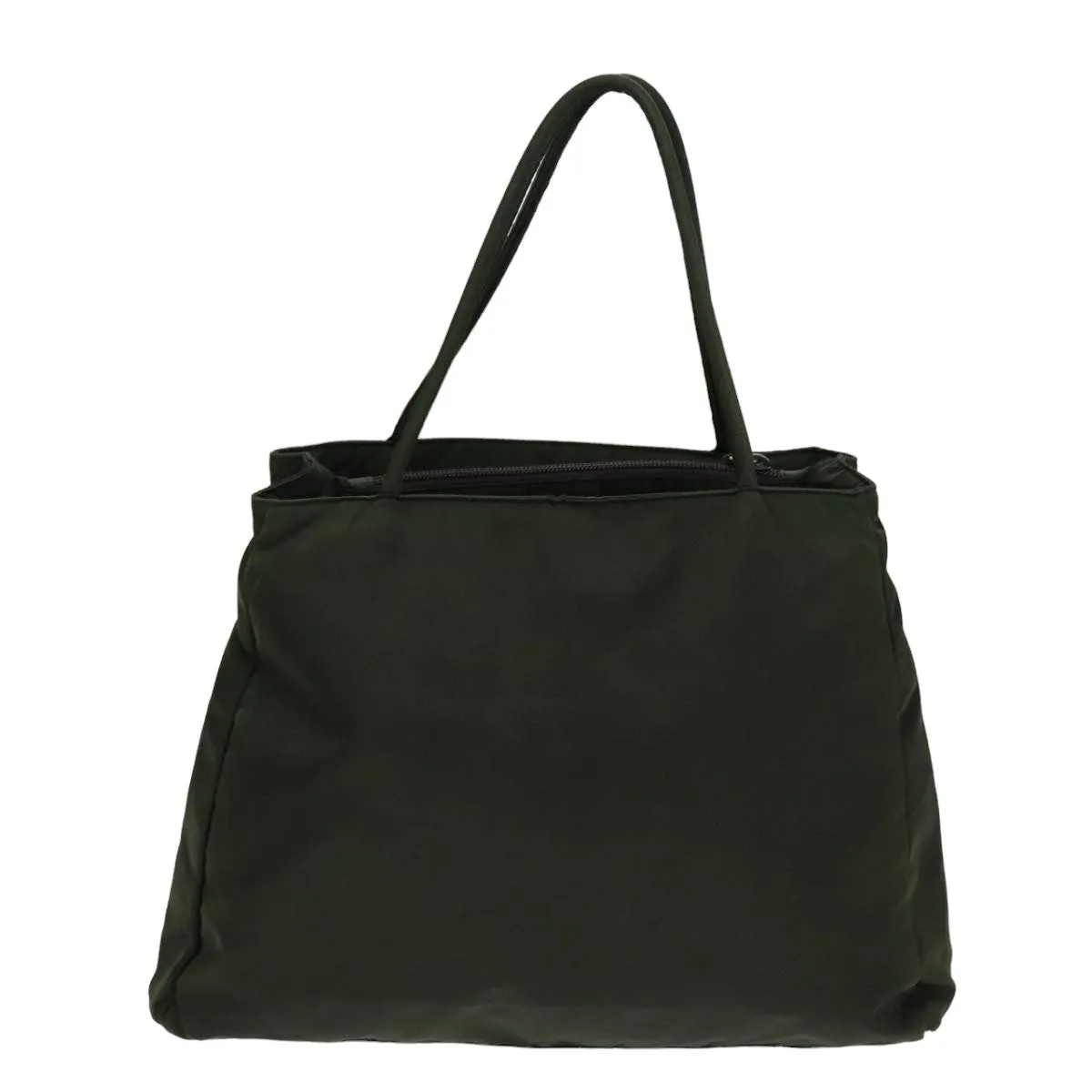 Trendy Inspired Prada Tote Bag Nylon Khaki Auth 75448