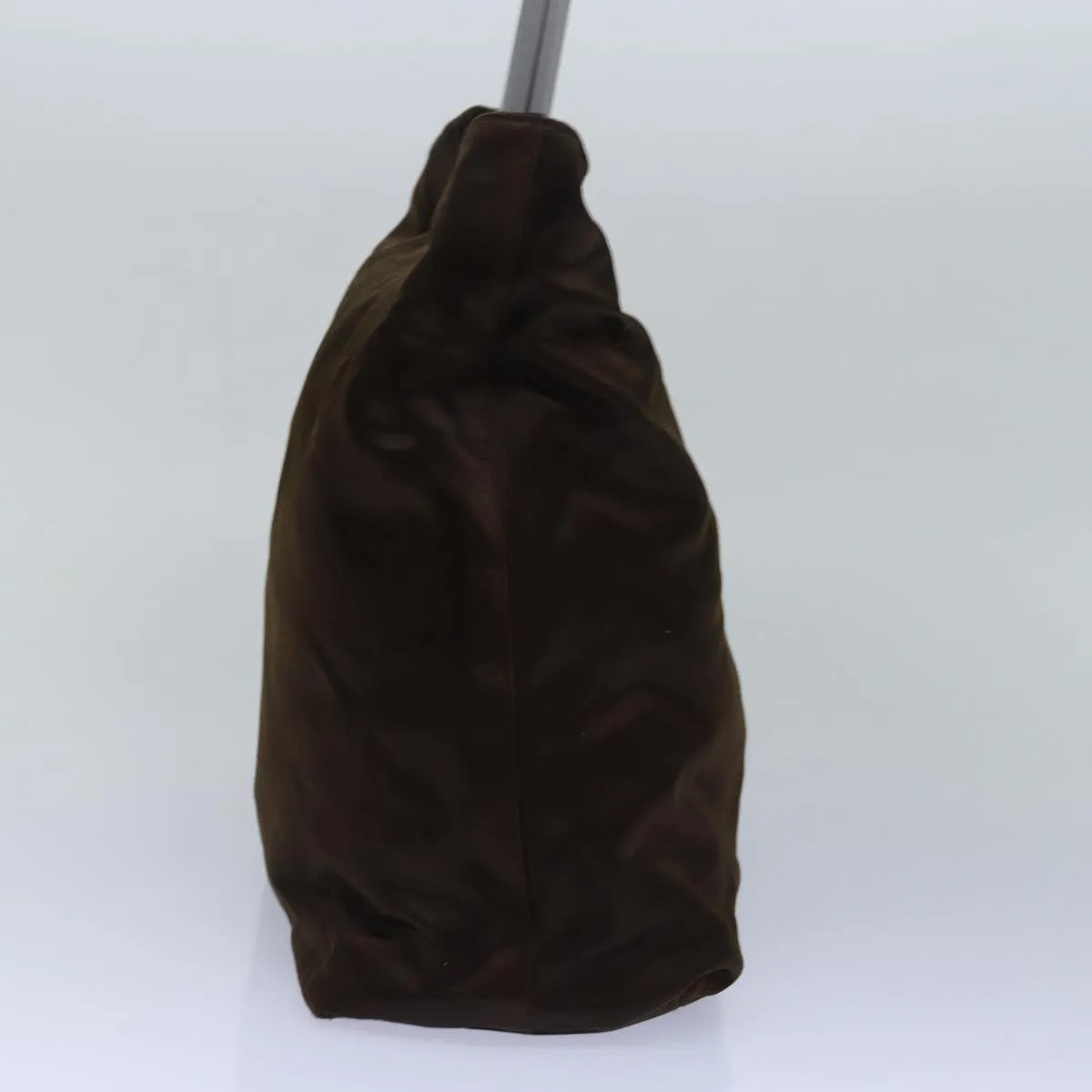 Trendy Inspired Prada Tote Bag Satin Brown Auth Mr230